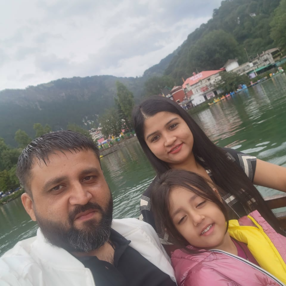 Priyambada and Rahul Singh